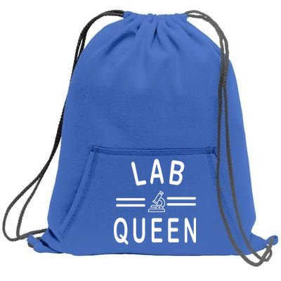 Lab Queen Sweatshirt Cinch Pack Bag