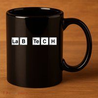 Lab Tech 11oz C Handle Ceramic Mug