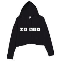 Lab Tech Crop Fleece Hoodie
