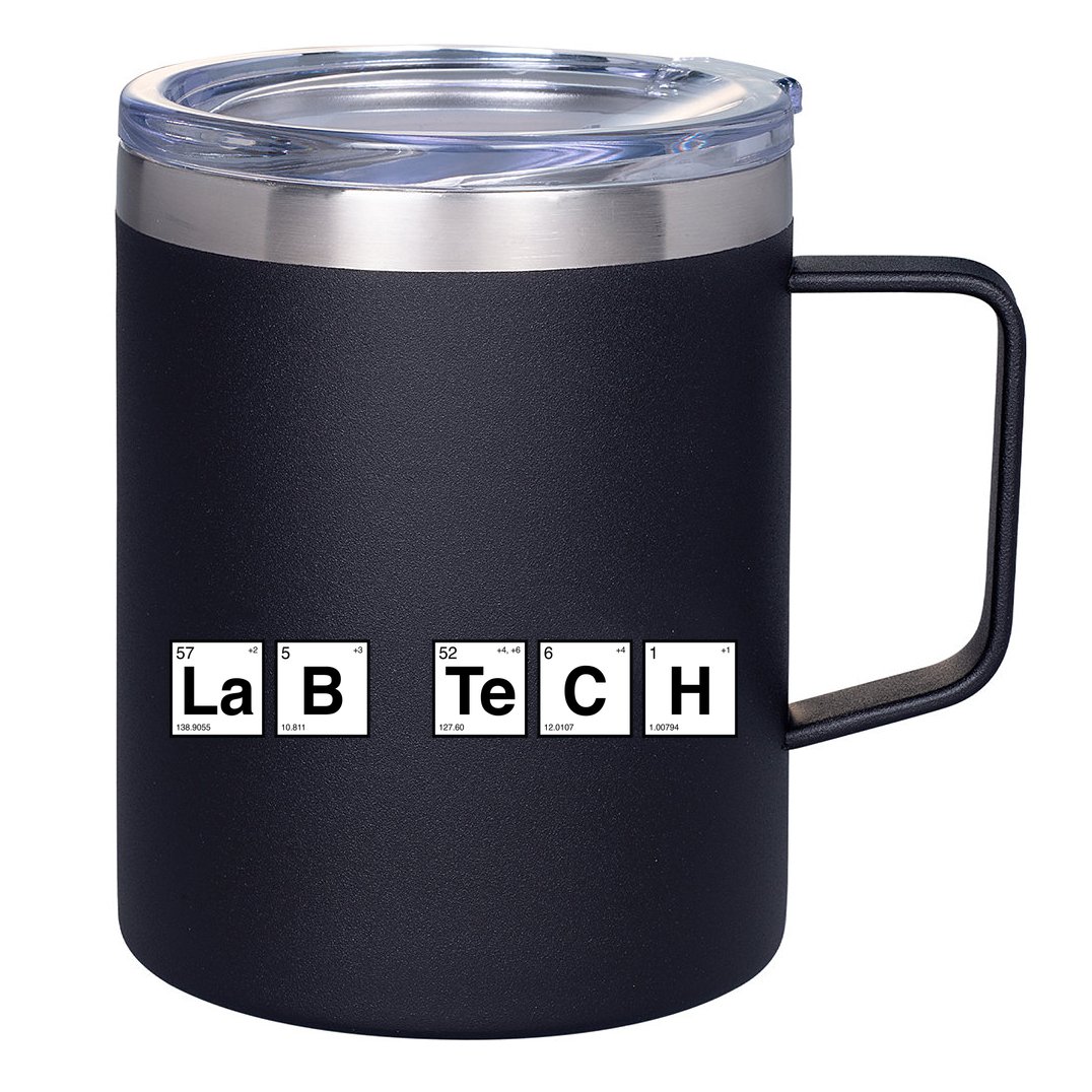 Lab Tech 12oz Stainless Steel Coffee Mug