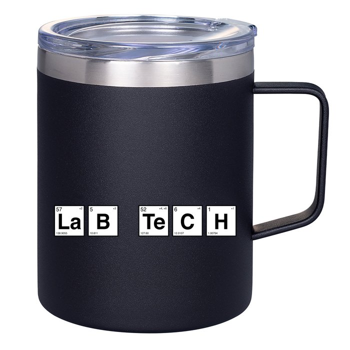 Lab Tech 12oz Stainless Steel Coffee Mug