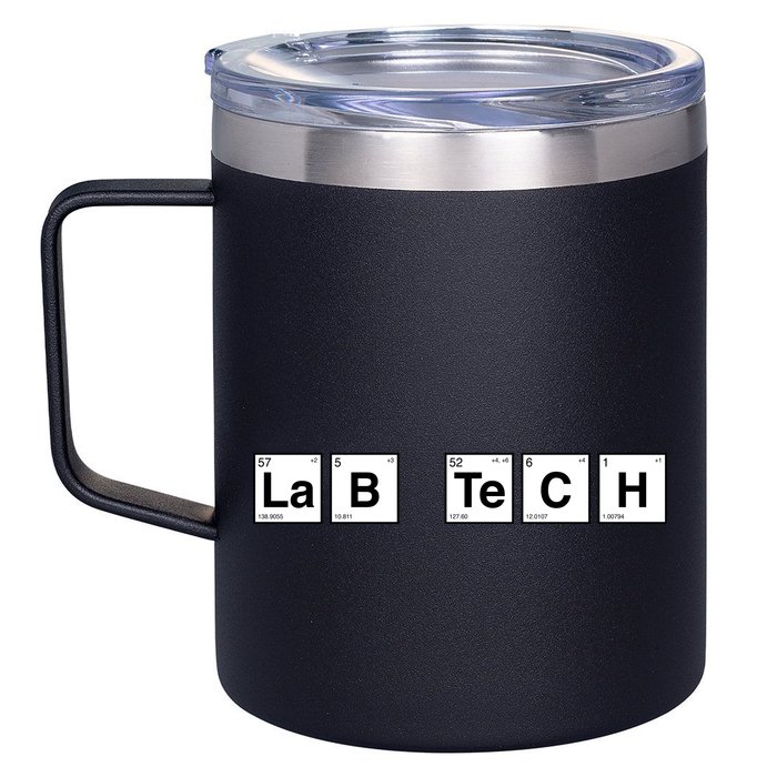 Lab Tech 12oz Stainless Steel Coffee Mug