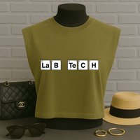 Lab Tech Garment-Dyed Women's Muscle Tee