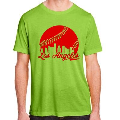 Los Angeles Baseball Vintage LA Fan Gear Adult ChromaSoft Performance T-Shirt