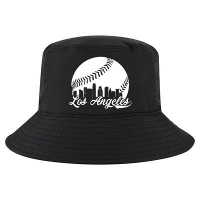 Los Angeles Baseball Vintage LA Fan Gear Cool Comfort Performance Bucket Hat