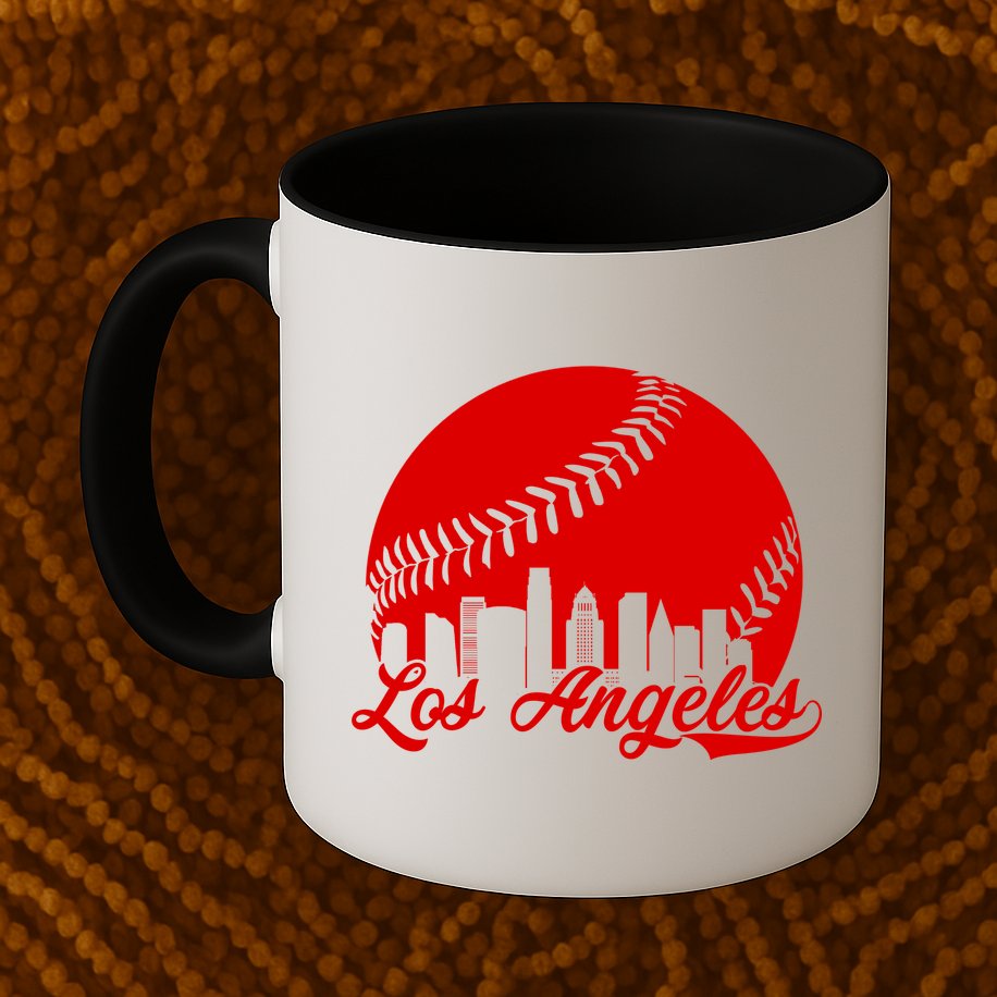 Los Angeles Baseball Vintage LA Fan Gear Mug