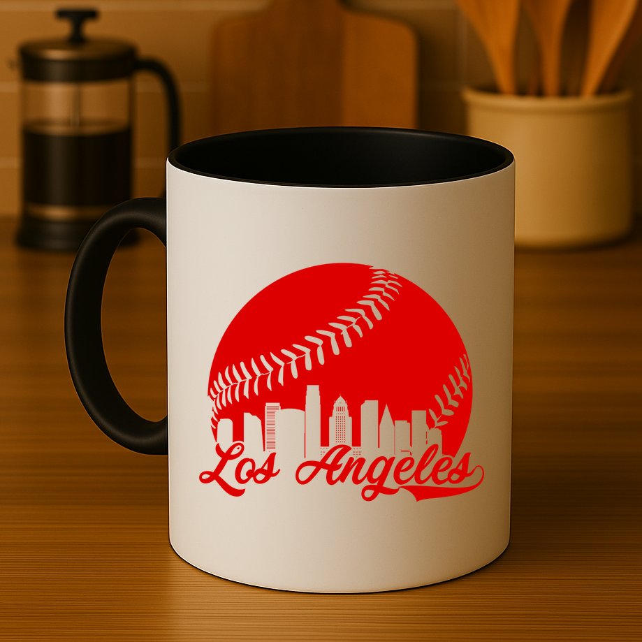 Los Angeles Baseball Vintage LA Fan Gear Mug