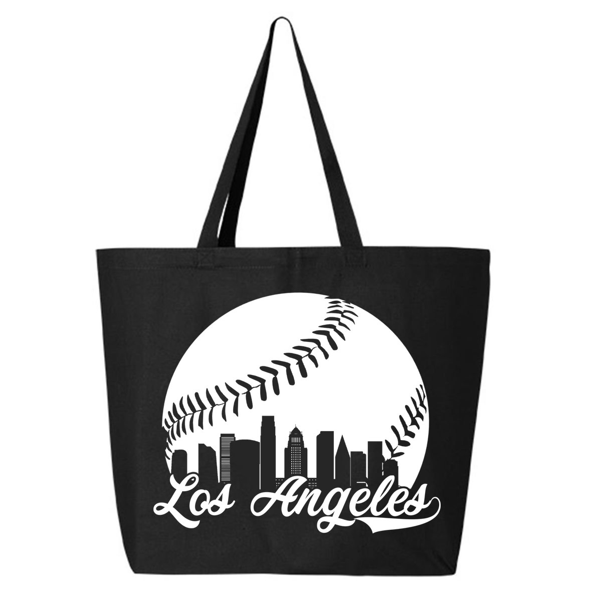 Los Angeles Baseball Vintage LA Fan Gear 25L Jumbo Tote