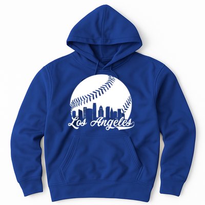 Los Angeles Baseball Vintage LA Fan Gear Hoodie