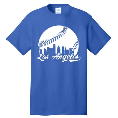 Los Angeles Baseball Vintage LA Fan Gear Tall T-Shirt