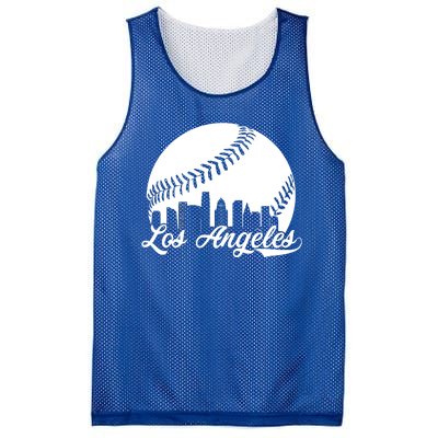 Los Angeles Baseball Vintage LA Fan Gear Mesh Reversible Basketball Jersey Tank