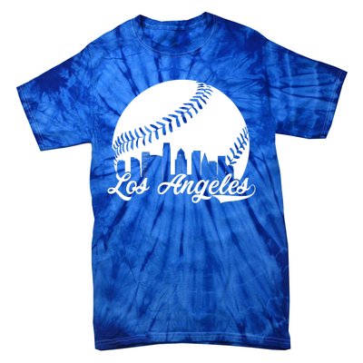 Los Angeles Baseball Vintage LA Fan Gear Tie-Dye T-Shirt