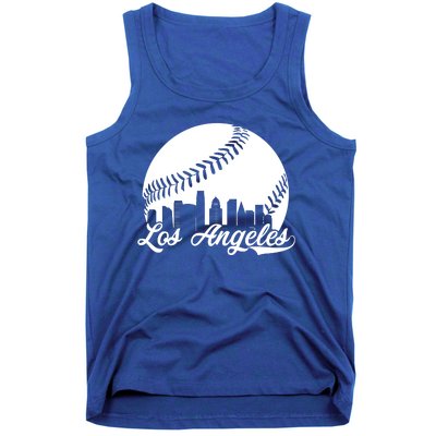 Los Angeles Baseball Vintage LA Fan Gear Tank Top