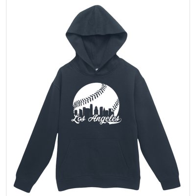 Los Angeles Baseball Vintage LA Fan Gear Urban Pullover Hoodie