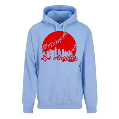 Los Angeles Baseball Vintage LA Fan Gear Unisex Surf Hoodie