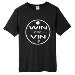 Los Angeles Baseball Win For Vin Microphone Tall Fusion ChromaSoft Performance T-Shirt