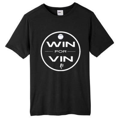 Los Angeles Baseball Win For Vin Microphone Tall Fusion ChromaSoft Performance T-Shirt