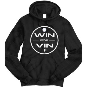 Los Angeles Baseball Win For Vin Microphone Tie Dye Hoodie