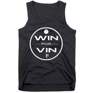 Los Angeles Baseball Win For Vin Microphone Tank Top