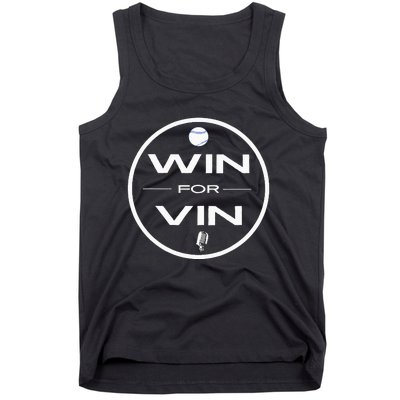 Los Angeles Baseball Win For Vin Microphone Tank Top