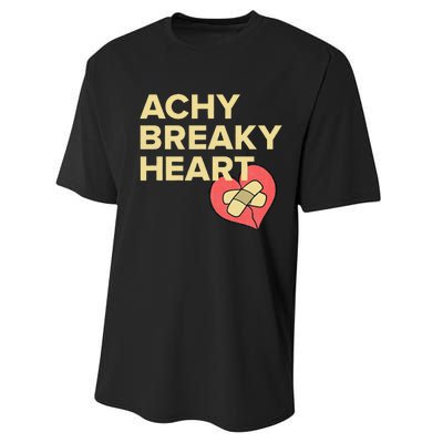 LyricLyfe ACHY BREAKY HEART band music Performance Sprint T-Shirt