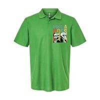 Like A Boss Presidents Day Washington Lincoln Abe George Softstyle Adult Sport Polo