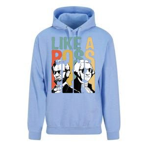 Like A Boss Presidents Day Washington Lincoln Abe George Unisex Surf Hoodie