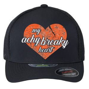 Lyriclyfe Achy Breaky Heart Flexfit Unipanel Trucker Cap