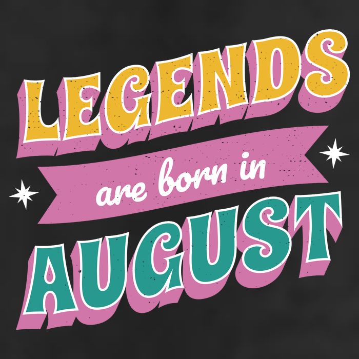 Legends Are Born In August Golf Towel