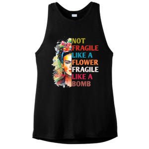 Like A Bomb For Gift Ladies PosiCharge Tri-Blend Wicking Tank