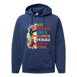 Like A Bomb For Gift Performance Fleece Hoodie