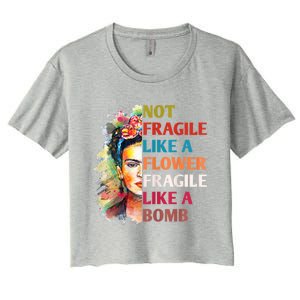 Like A Bomb For Gift Women's Crop Top Tee