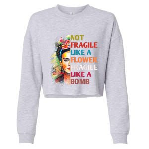 Like A Bomb For Gift Cropped Pullover Crew