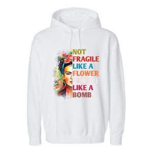 Like A Bomb For Gift Garment-Dyed Fleece Hoodie