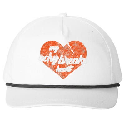 Lyriclyfe Achy Breaky Heart Snapback Five-Panel Rope Hat