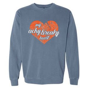 Lyriclyfe Achy Breaky Heart Garment-Dyed Sweatshirt