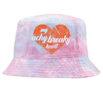 Lyriclyfe Achy Breaky Heart Tie-Dyed Bucket Hat