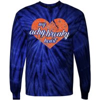 Lyriclyfe Achy Breaky Heart Tie-Dye Long Sleeve Shirt