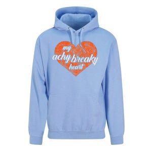 Lyriclyfe Achy Breaky Heart Unisex Surf Hoodie