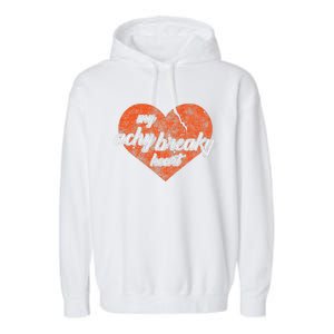 Lyriclyfe Achy Breaky Heart Garment-Dyed Fleece Hoodie