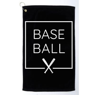 Love American Baseball Graphic Bats Baseballin Fan Gift Cute Gift Golf Towel