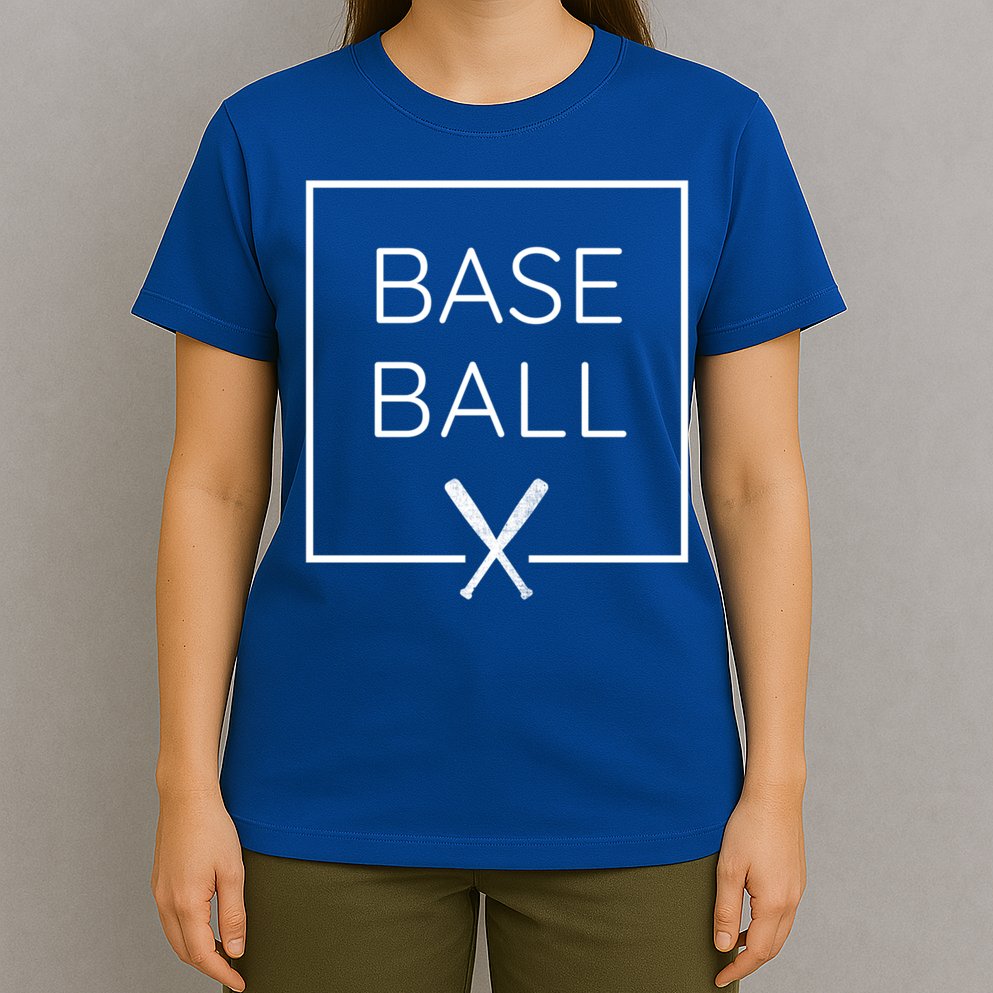 Love American Baseball Graphic Bats Baseballin Fan Gift Cute Gift T-Shirt