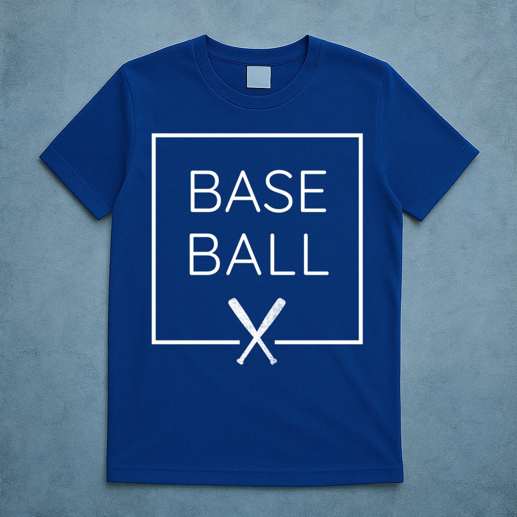 Love American Baseball Graphic Bats Baseballin Fan Gift Cute Gift T-Shirt