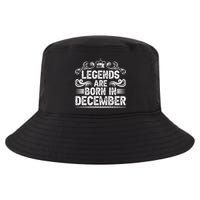 Legends Are Born In December Cool Comfort Performance Bucket Hat