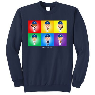 Los Angeles Baseball Rainbow Pride Sweatshirt