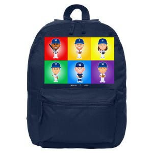 Los Angeles Baseball Rainbow Pride 16 in Basic Backpack