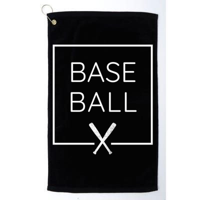 Love American Baseball Graphic Bats Baseballin Fan Gift Cute Gift Golf Towel