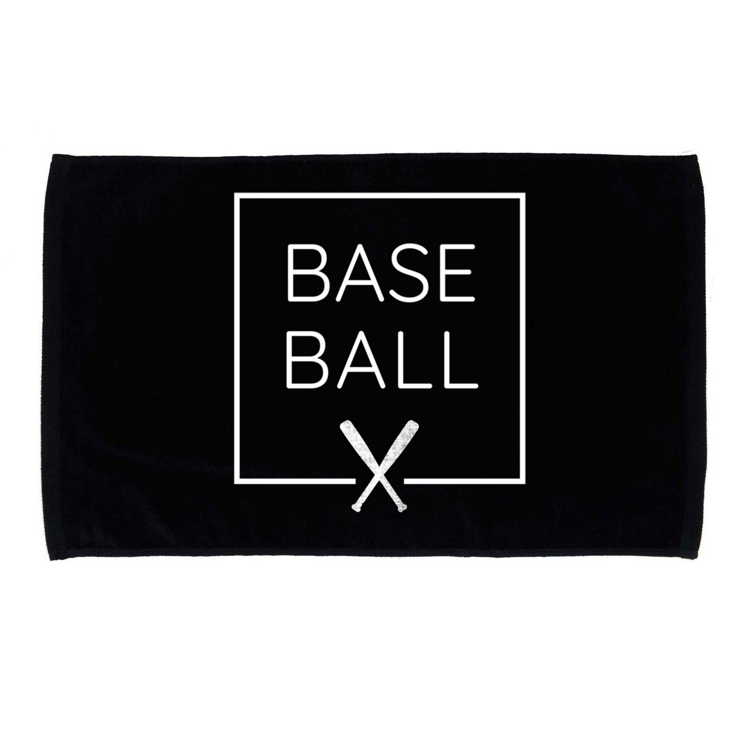 Love American Baseball Graphic Bats Baseballin Fan Gift Cute Gift Microfiber Hand Towel