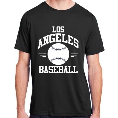 Los Angeles Baseball Fan Adult ChromaSoft Performance T-Shirt