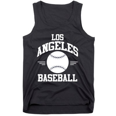 Los Angeles Baseball Fan Tank Top